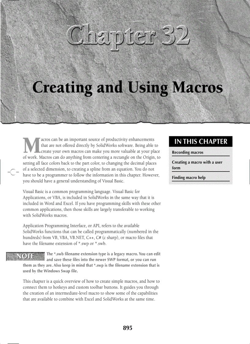 image for page Working with Specialized Functionality