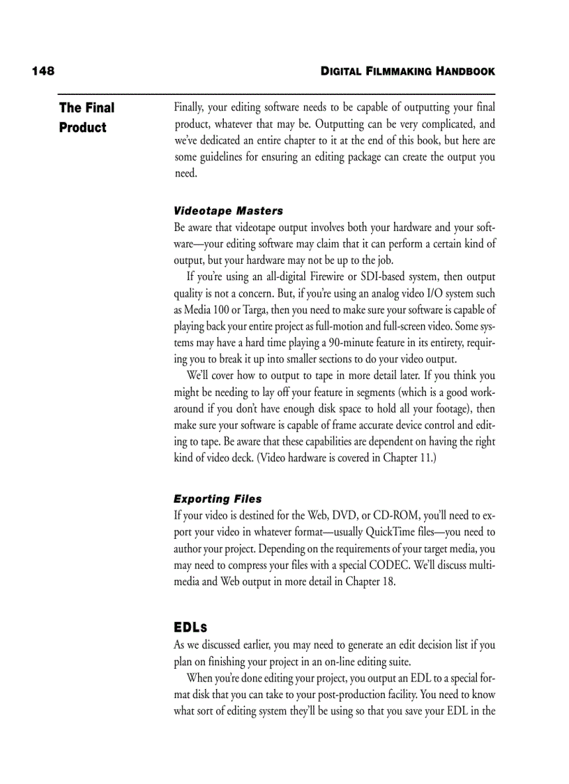 image for page Non linear editing software