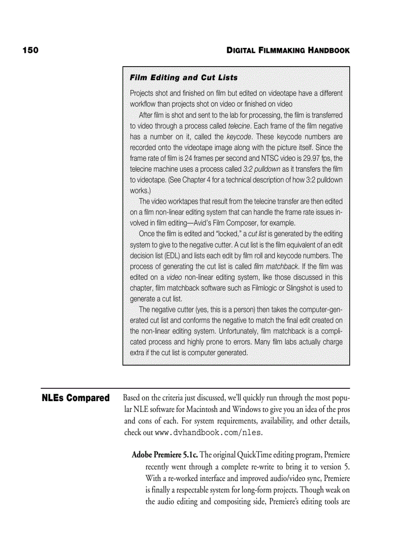 image for page Non linear editing software