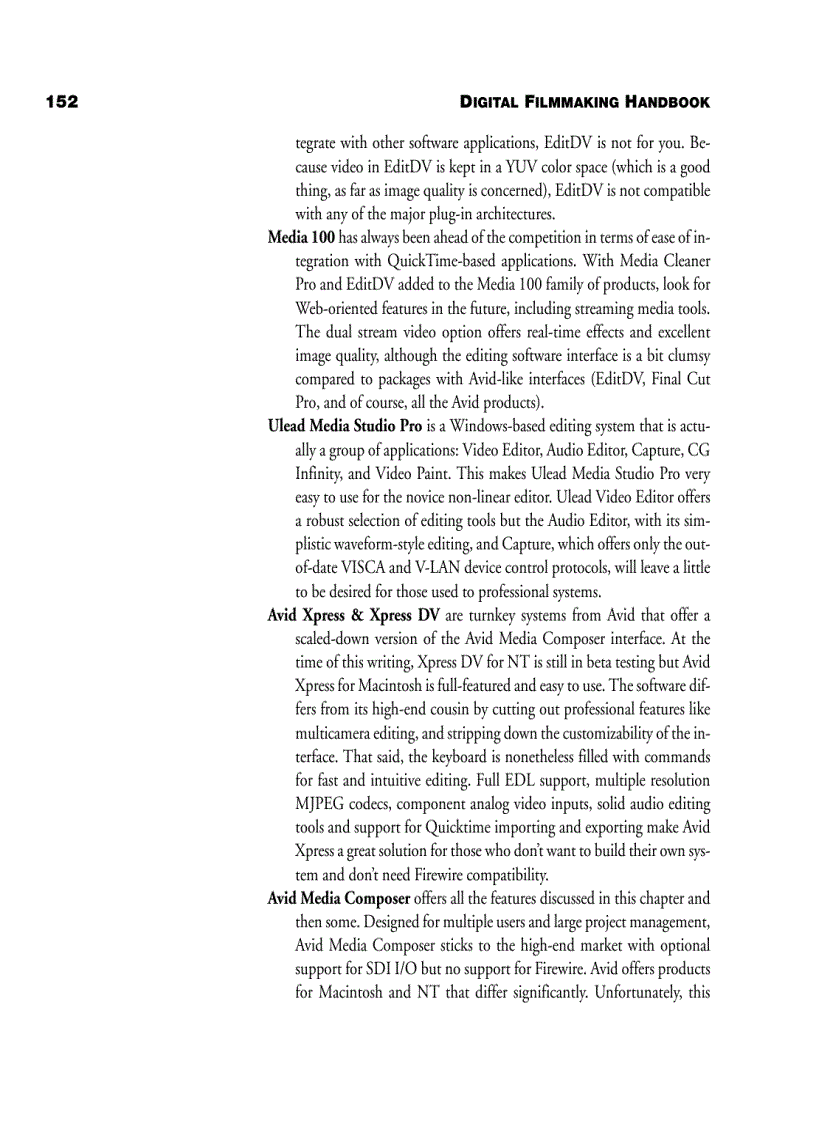 image for page Non linear editing software