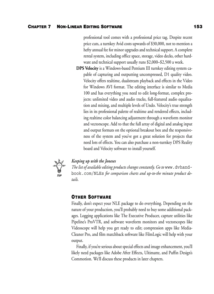 image for page Non linear editing software