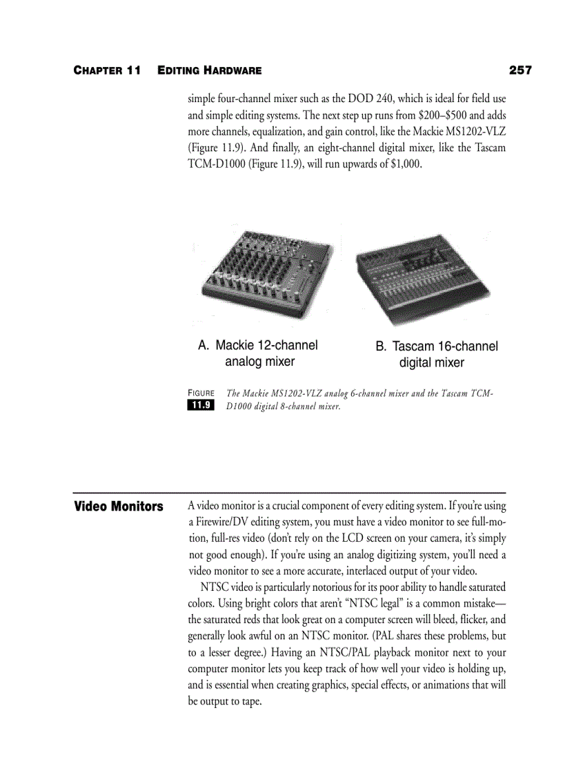 image for page Editing hardware