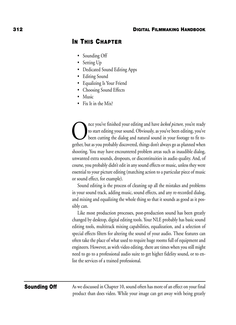 image for page EDITING the digital filmmaking