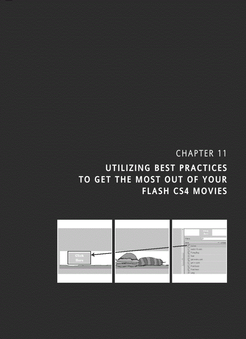 Utilizing best practices to get the most out of your flash cs4 movies