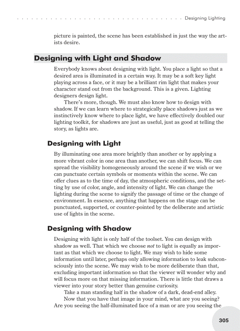 image for page Designing Lighting