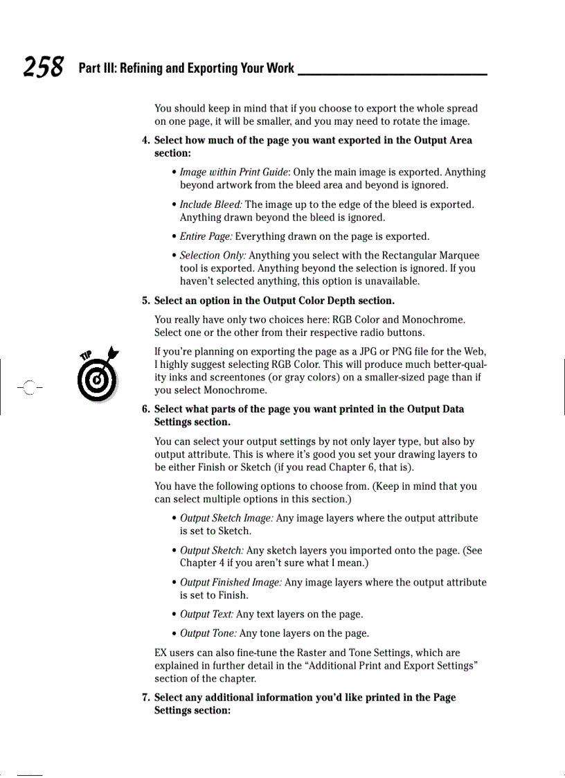 image for page Printing and Exporting