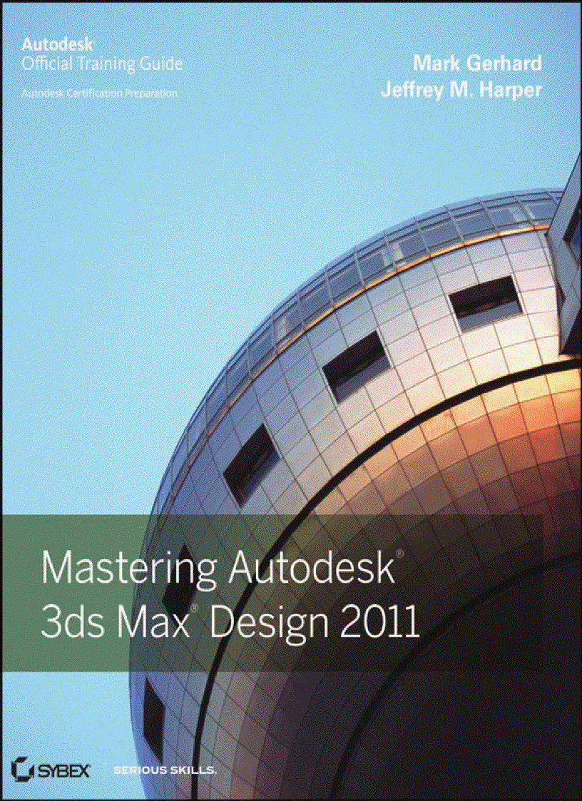 image for page Mastering Autodesk 3ds Max Design 2011