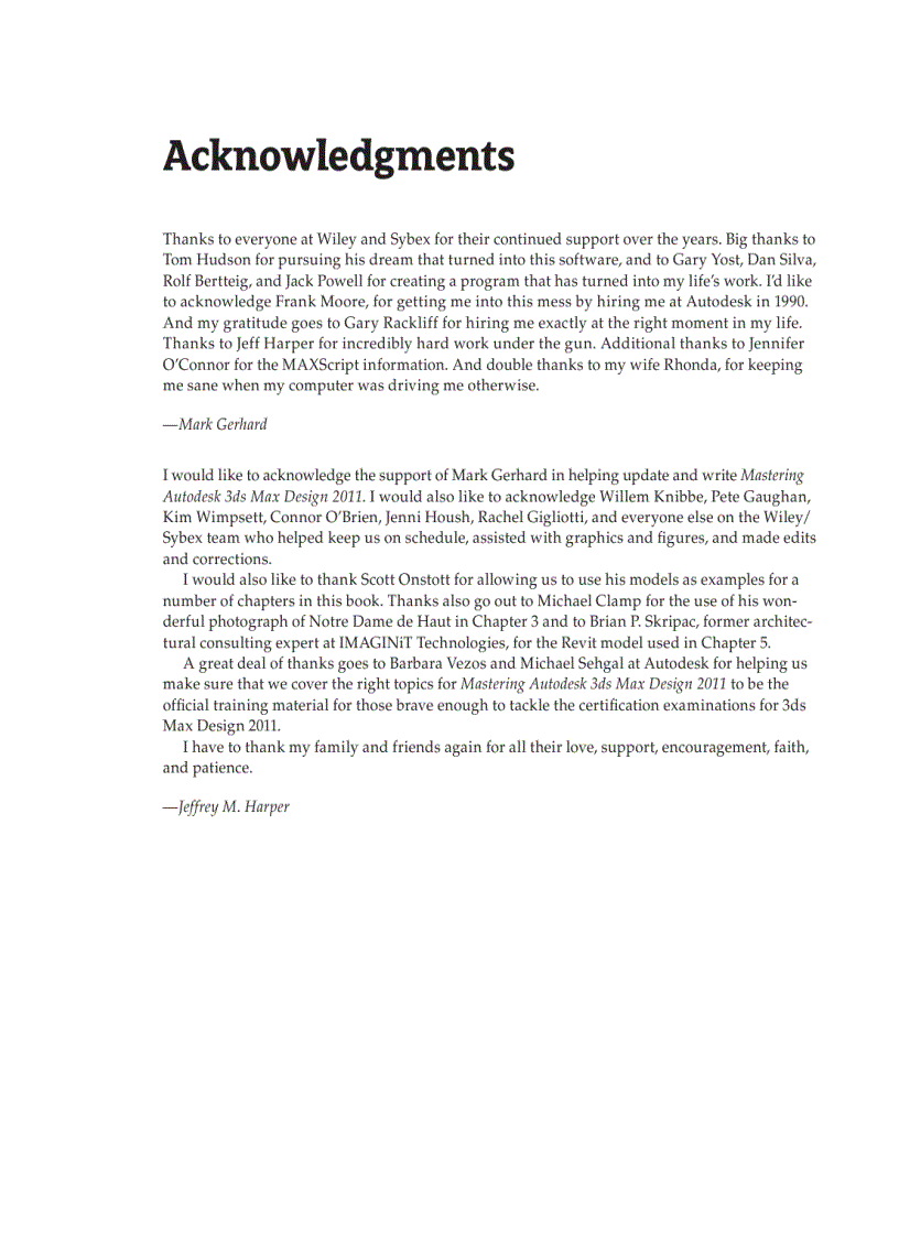 image for page Mastering Autodesk 3ds Max Design 2011