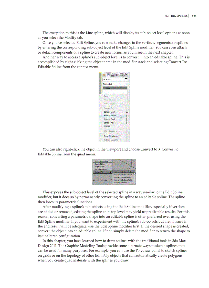 image for page Creating Shapes with Splines