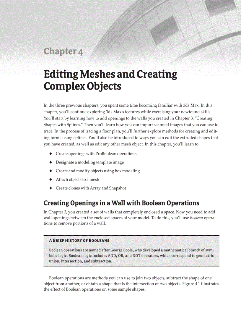 image for page Creating Shapes with Splines