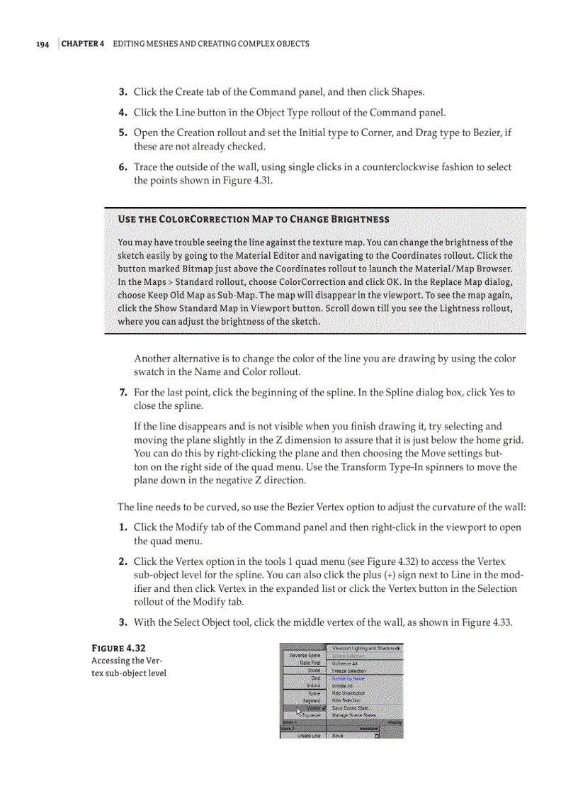 image for page Creating Shapes with Splines