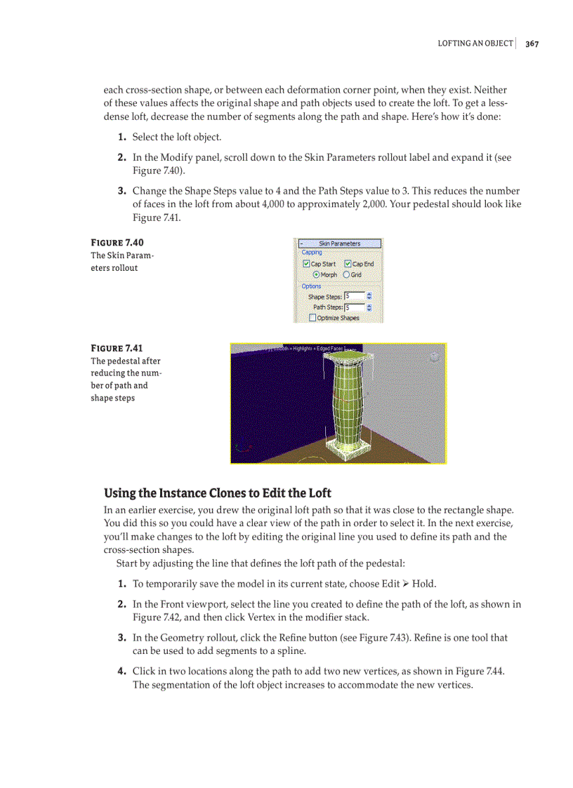 image for page Lofting an Object