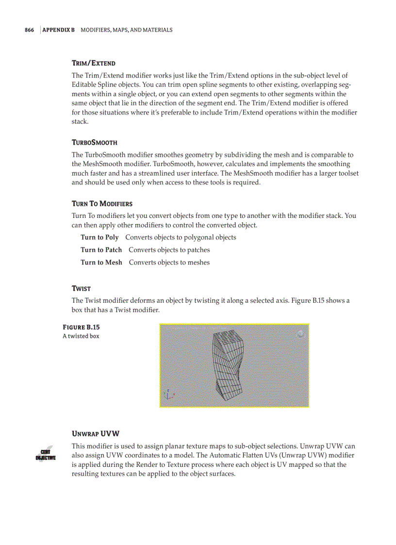 image for page Modifiers Maps and Materials