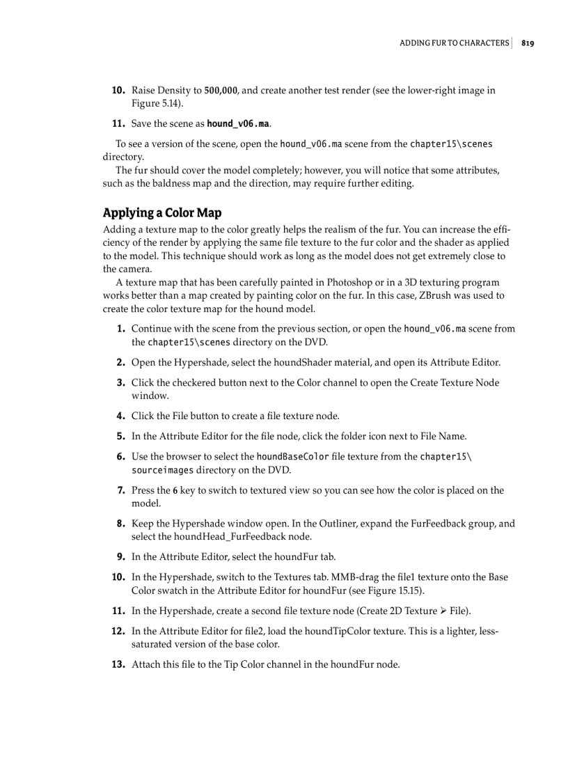 image for page Adding Fur to Characters