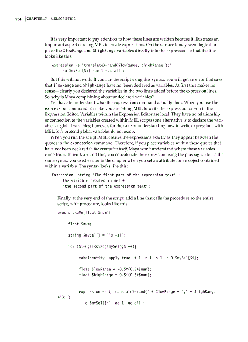 image for page MEL Scripting