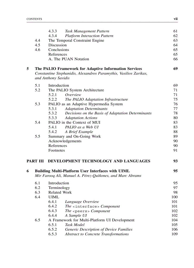 image for page Multiple User Interfaces Cross Platform Applications and Context Aware Interfaces