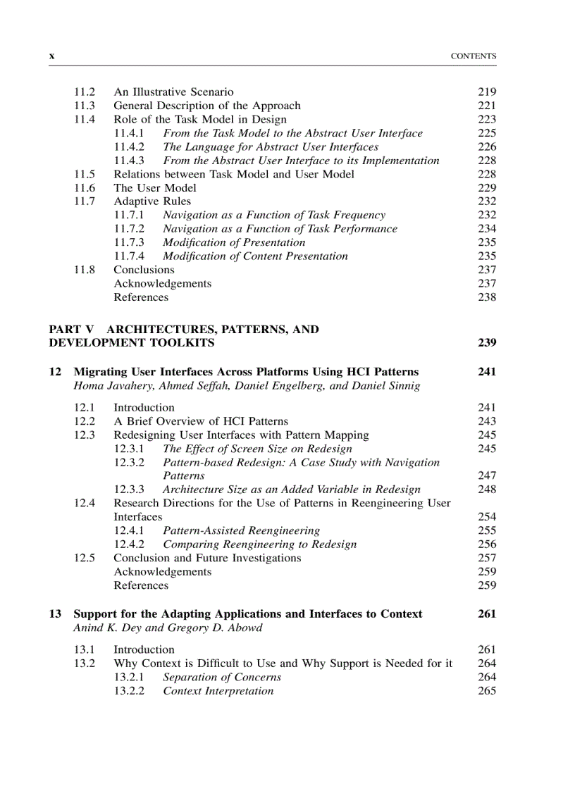 image for page Multiple User Interfaces Cross Platform Applications and Context Aware Interfaces