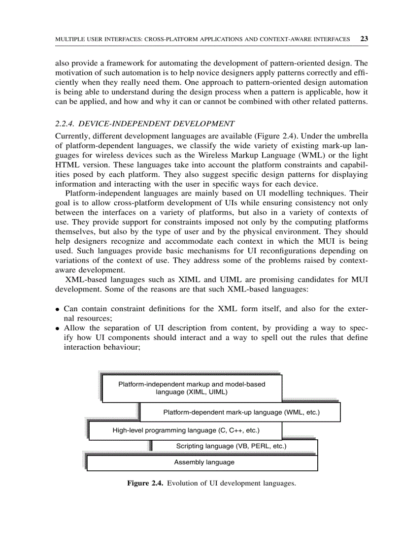 image for page Multiple user interfaces Cross platform applications and context aware interfaces 1