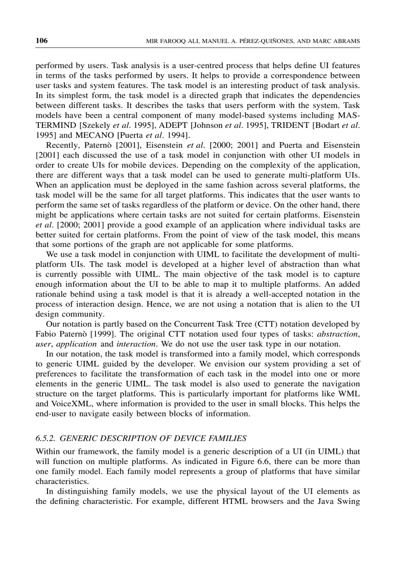 image for page Building multi platform user interfaces with uiml