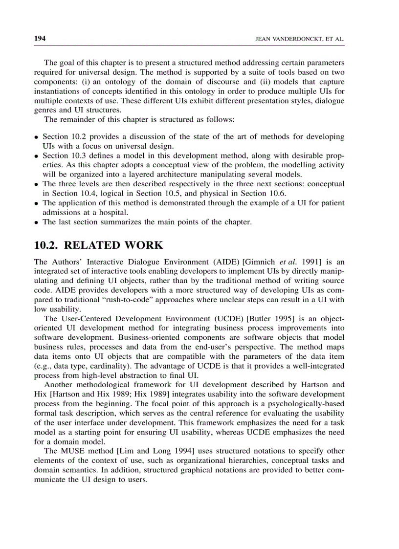 image for page Adaptive task modelling From formal models to xml representations