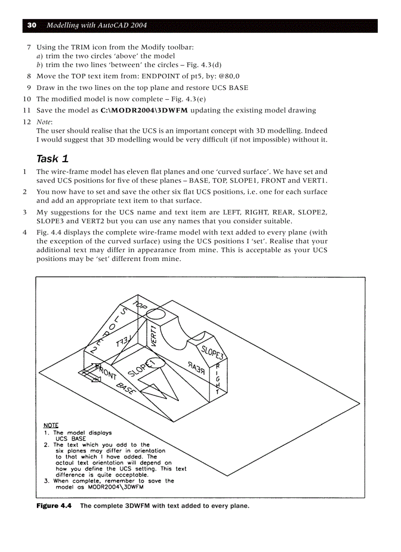 Creating a 3D wire frame model