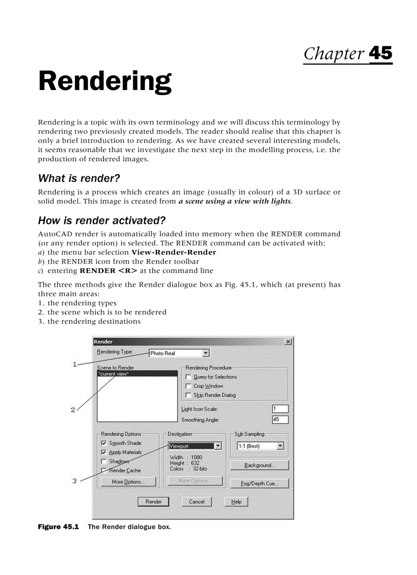 image for page The setup commands