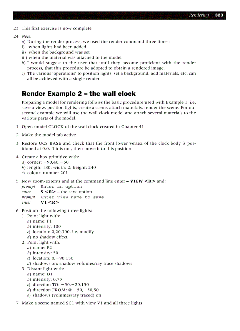 image for page The setup commands