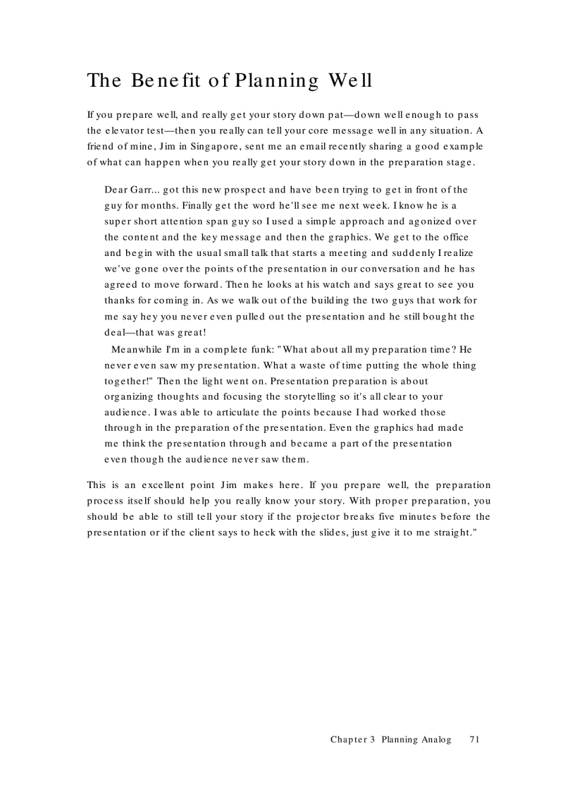 image for page Planning Analog