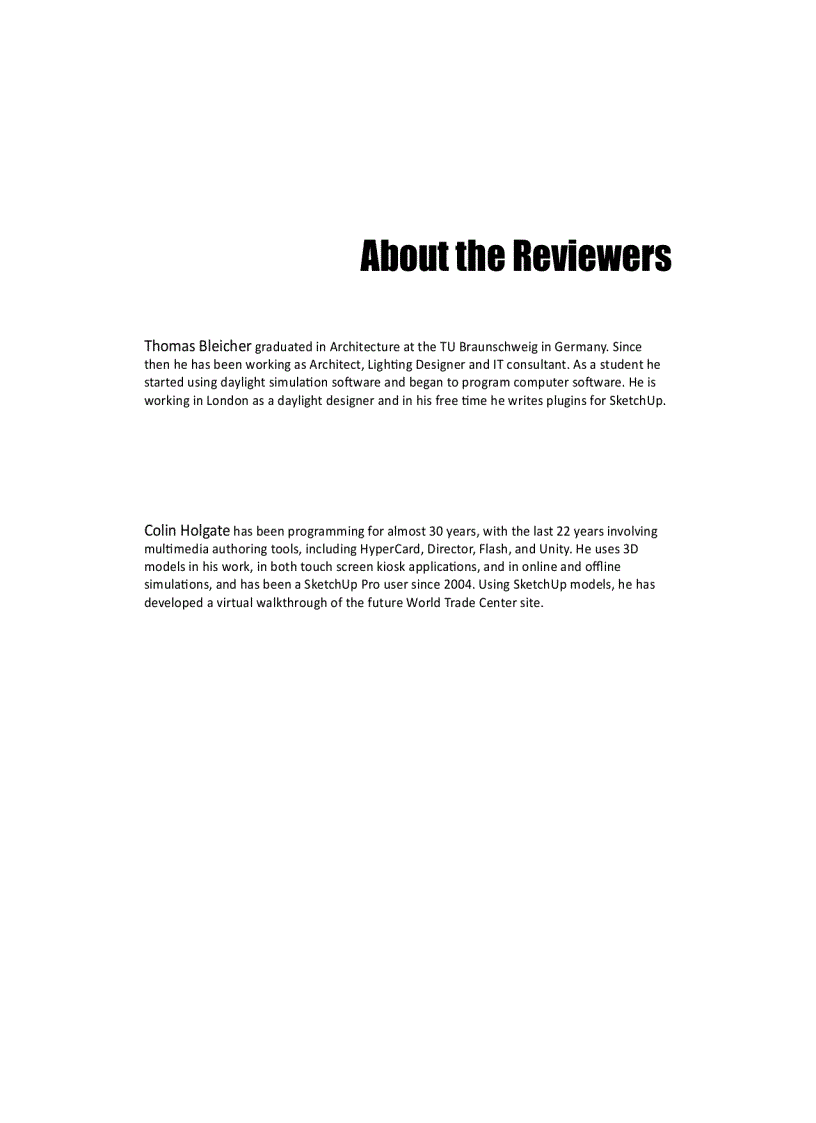 image for page SketchUp 7 1 for Architectural Visualization