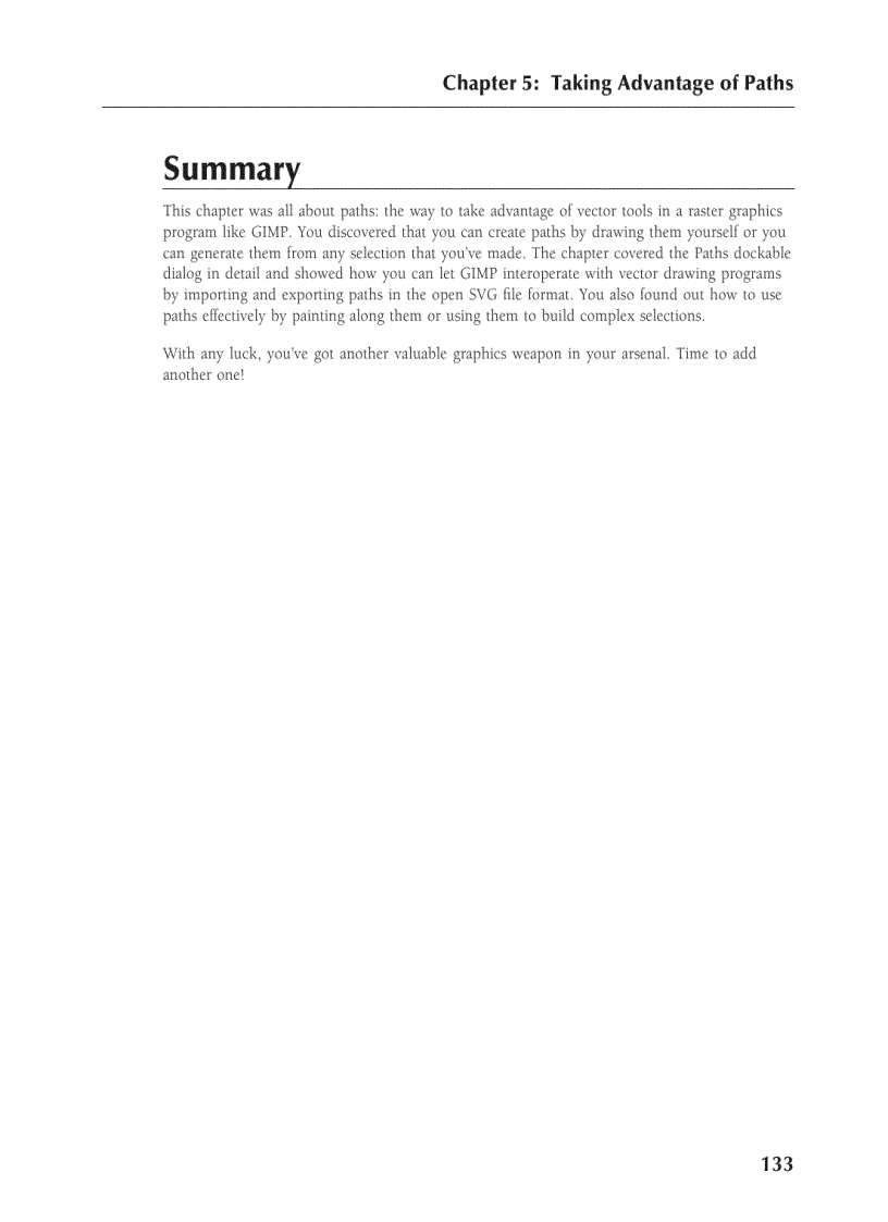 image for page Taking Advantage of Paths