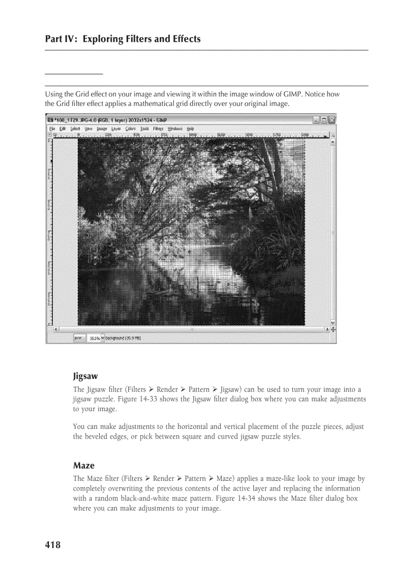 image for page Using Image Creation Filters