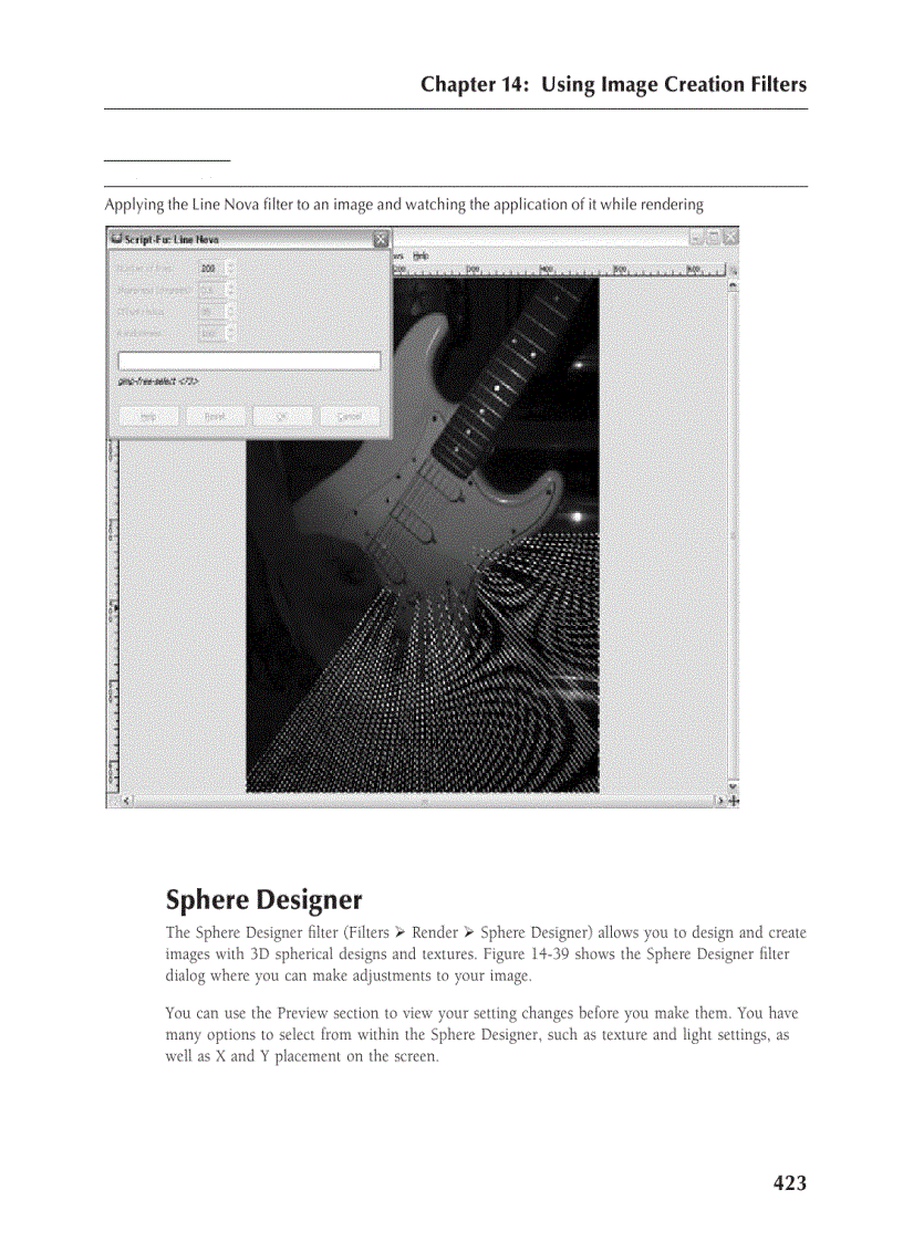 image for page Using Image Creation Filters