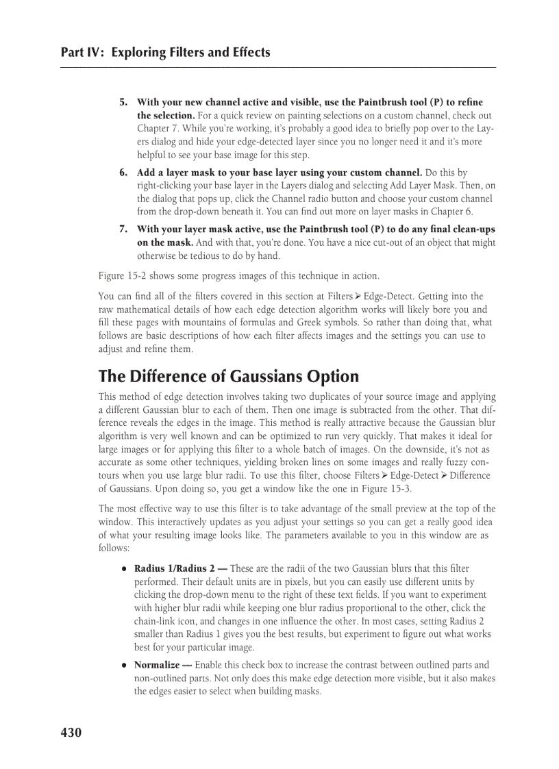 image for page Using Image Creation Filters