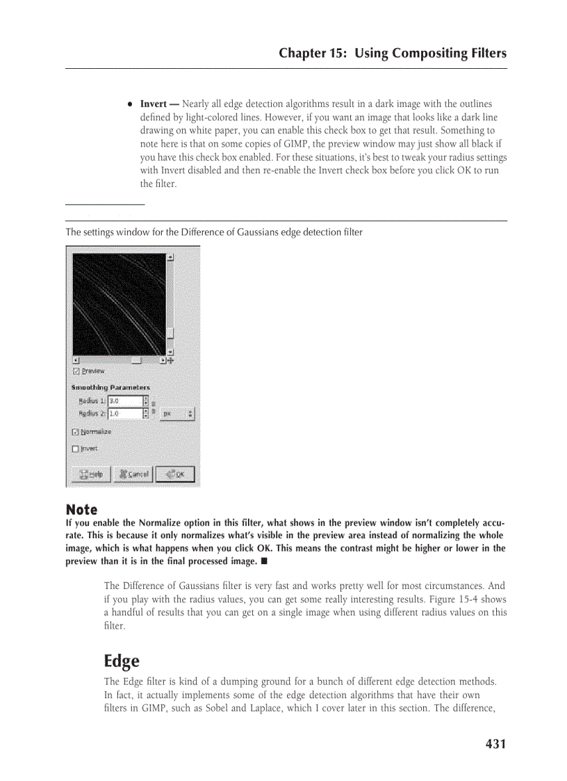 image for page Using Image Creation Filters
