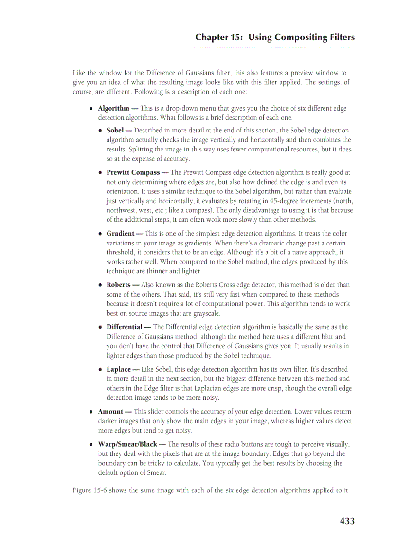 image for page Using Image Creation Filters