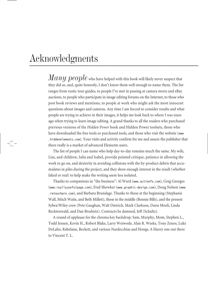 image for page The Hidden Power of Photoshop Elements 4