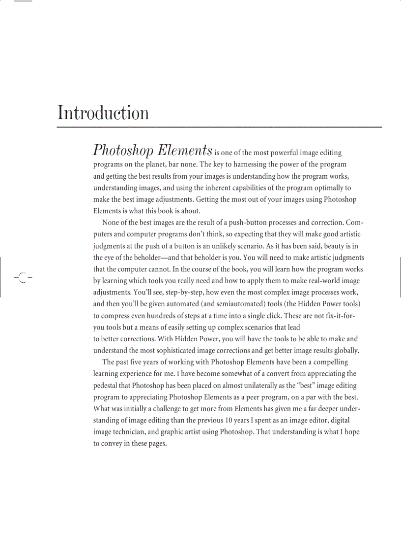 image for page The Hidden Power of Photoshop Elements 4