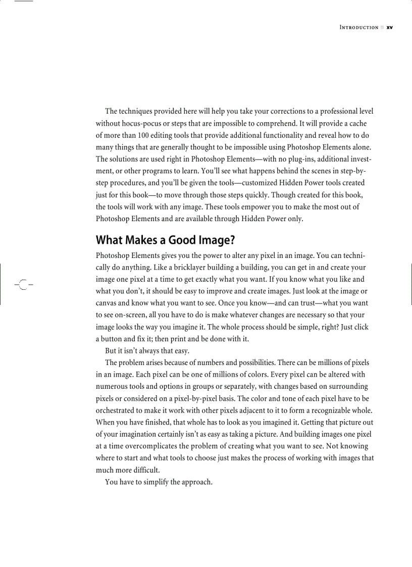 image for page The Hidden Power of Photoshop Elements 4