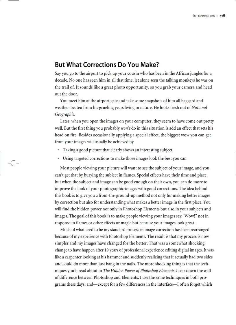 image for page The Hidden Power of Photoshop Elements 4