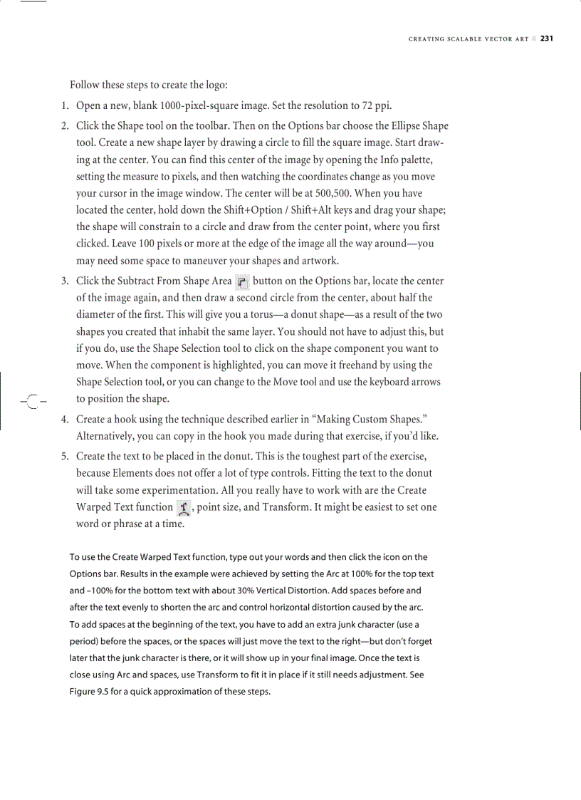 image for page Creating and Using Vectors