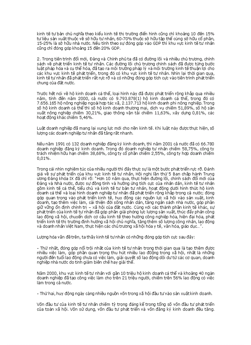 image for page Về sở hữu tư nhân trong nền kinh tế thị trường ở nước ta hiện nay