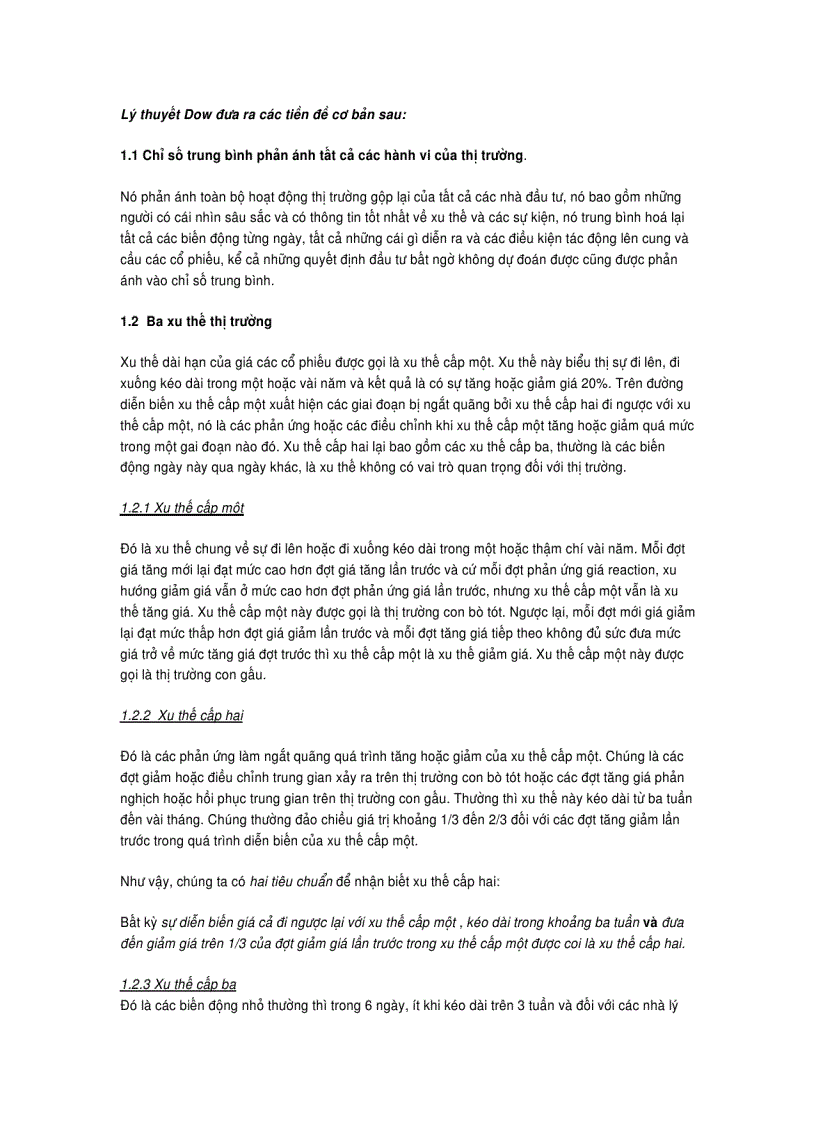 image for page Lý thuyết Dow