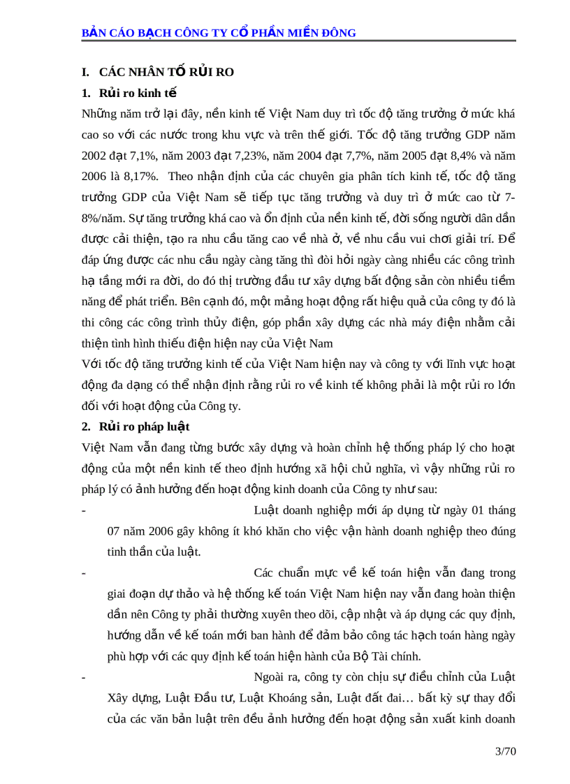 image for page Bản cáo bạch công ty cổ phần miền đông