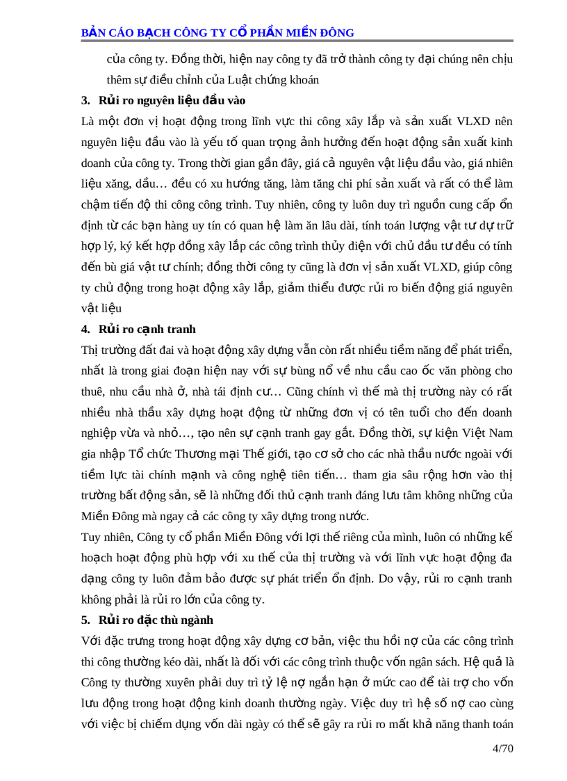 image for page Bản cáo bạch công ty cổ phần miền đông