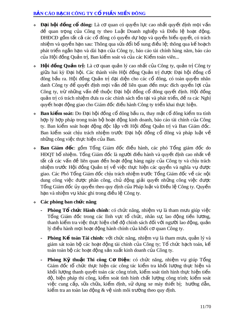 image for page Bản cáo bạch công ty cổ phần miền đông