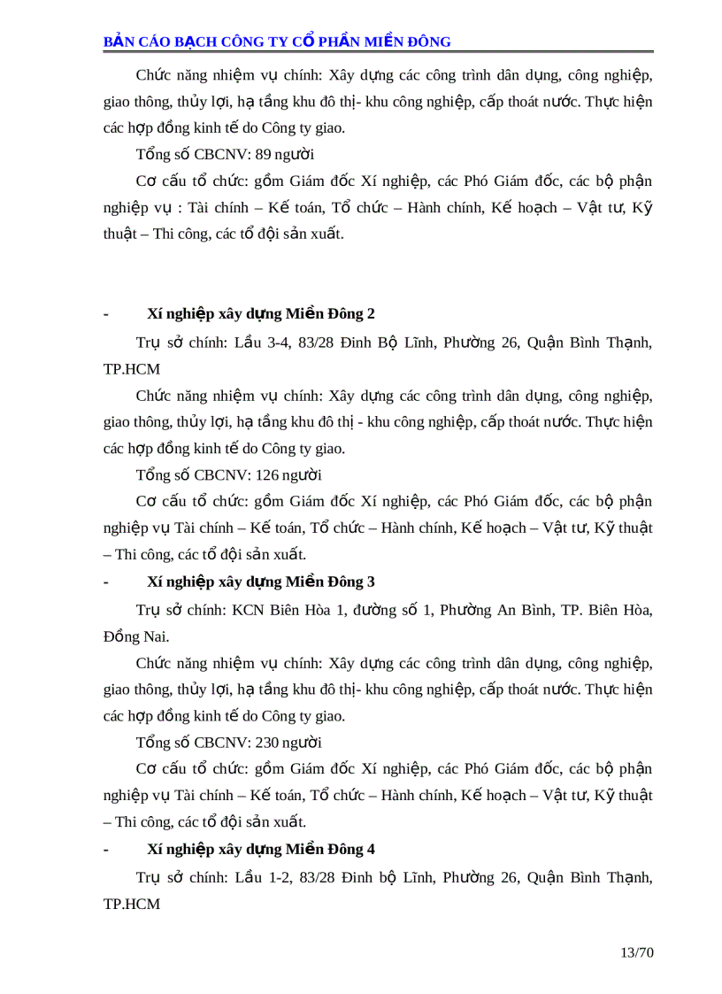 image for page Bản cáo bạch công ty cổ phần miền đông