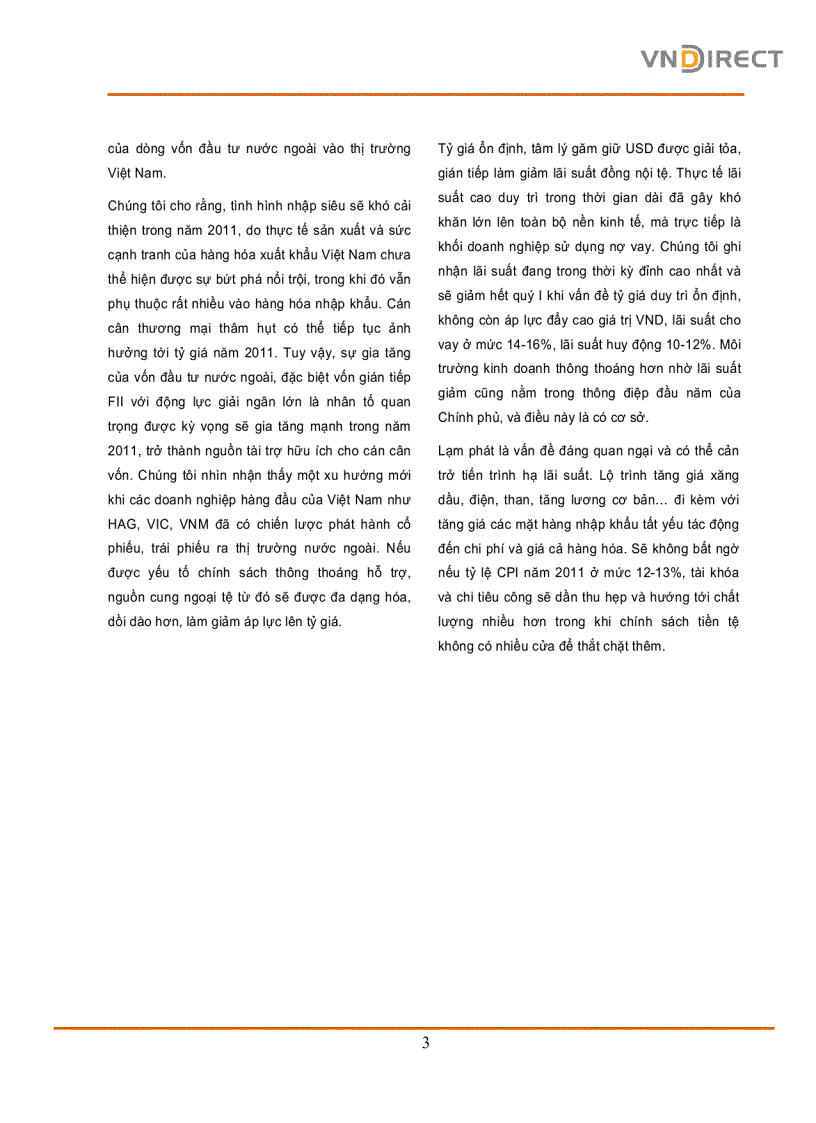 image for page Báo cáo thị trường chứng khoán 2010 và triển vọng ngành 2011