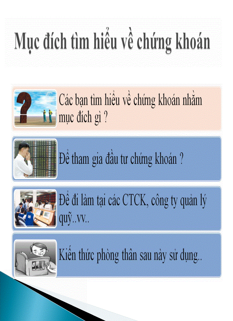 image for page Cơ bản về chứng khoán và thị trường chứng khoán