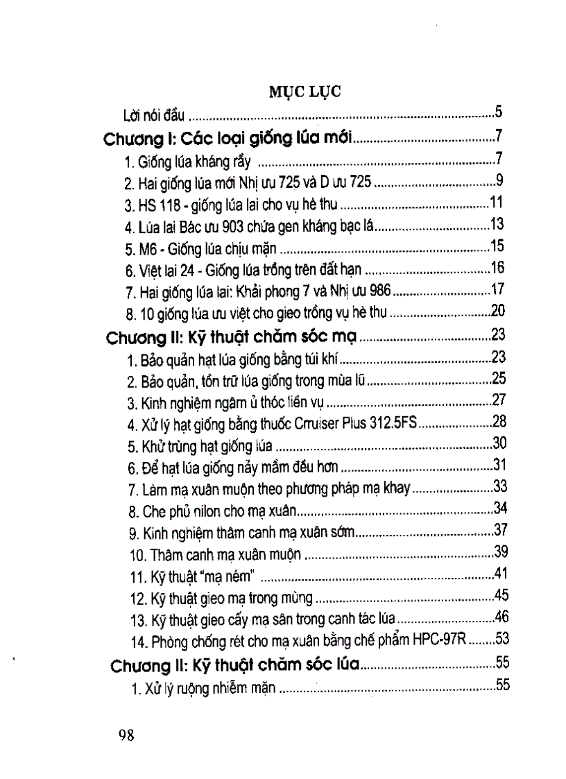 image for page Kỹ thuật gieo trồng và chăm sóc lúa