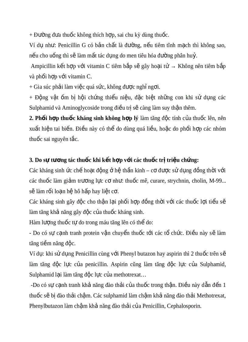 image for page Phối hợp thuốc kháng sinh